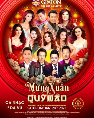 Vietnamese New Year Ballroom Dancing Celebration at Graton 8PM Jan 28, 2023